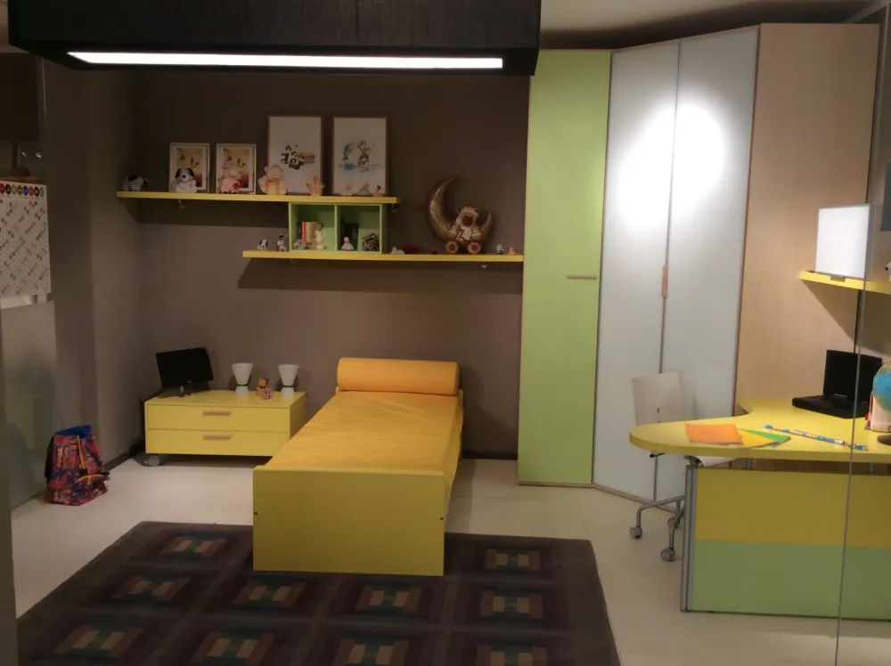 Clearance Progetta la tua cameretta Qik in laminato opaco a prezzo Outlet! Camerette