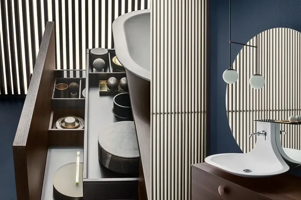 Progetta un bagno unico con Maori . Prezzi outlet! Mobili Bagno Sospeso