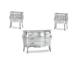 Hot Progettista interni: Comodino Come Foglia Argento a prezzi Outlet! Comodini