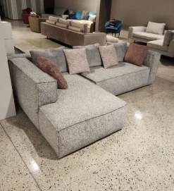 Md work Pronta consegna  luxury piuma  tessuto in misto piuma   in Offerta Outlet- Divani