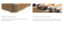 Artigianale Rete letto con forte sconto modello Gold motiva di- Reti Letto