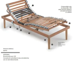 Il Benessere Rete letto Rete a doghe elettrica con sconto del 40%- Reti Letto