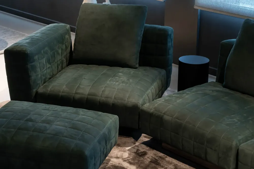 Richiedi il prezzo riservato del divano Con penisola Twiggy nella fotografia^Minotti Clearance