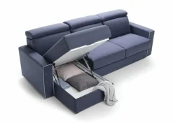 Collezione esclusiva Richiedi il prezzo riservato del Divani letto con penisola Caracas in foto- Divani