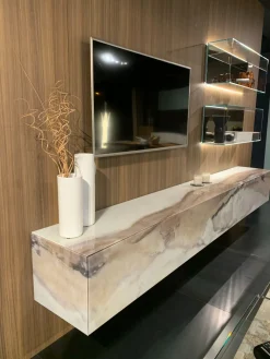 Lago Richiedi ora il prezzo della parete attrezzata Materia 36e8 + glass storage di- Pareti Attrezzate