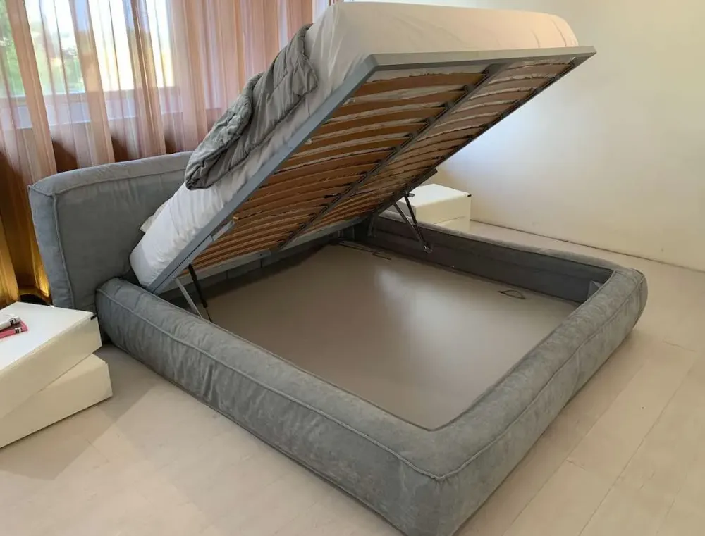 Bonaldo Richiedi ora il prezzo del letto Fluff nella fotografia- Letti