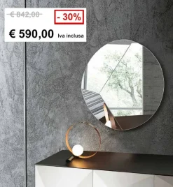 Riflessi : Specchio Circle SCONTATO. Affrettati!- Specchiere