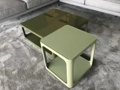 Rimadesio Complemento Sixty Vetro- Tavolini