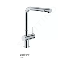 Rubinetto per il bagno di casa Active plus on crome con forte sconto^Franke Sale