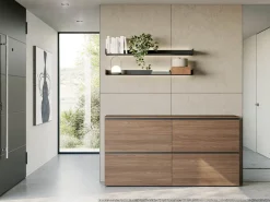 Birex Scarpiera in melaminico Minima di a prezzi outlet- Scarpiere