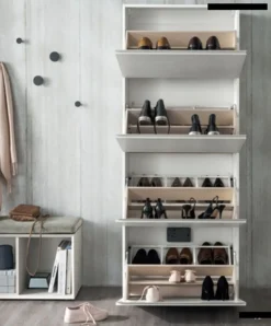 Birex Scarpiera Minima stile moderno a marchio scontata- Scarpiere