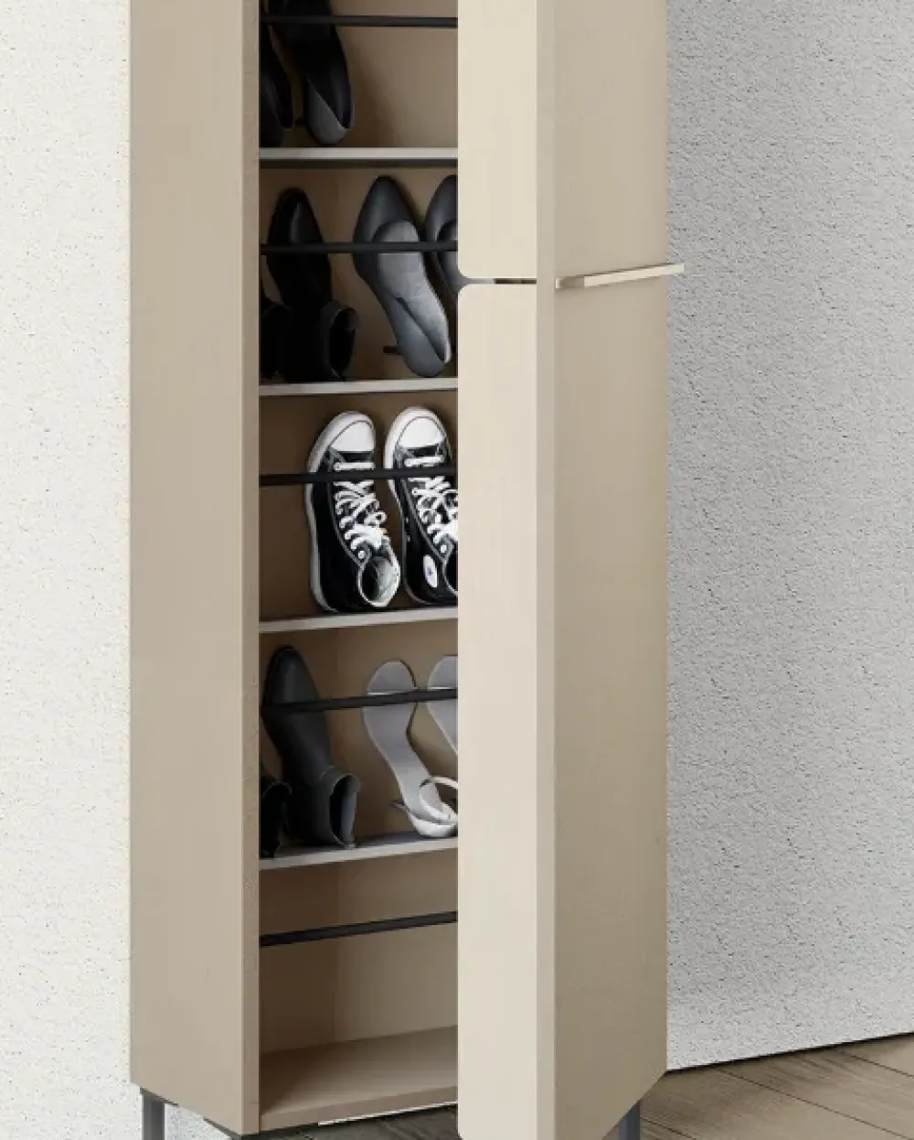 Scarpiera modello Linear di in melaminico in Offerta Outlet^Birex Online