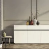 Discount Sconto -37% su Madia Teca di . Stile moderno! Acquista ora! Madie