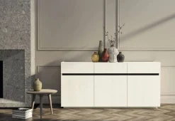 Discount Sconto -37% su Madia Teca di . Stile moderno! Acquista ora! Madie