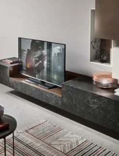 Hot Sconto -30% su Mobile Soggiorno Unix su2201 di ! Pareti Attrezzate