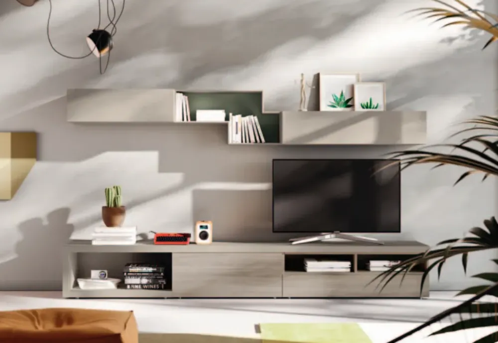 Best Sconto -30% su Mobile Soggiorno Light 10 di ! Affrettati! Pareti Attrezzate