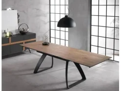 Stones Sconto del 39% su Tavolo Barret in legno rettangolare allungabile sull'eCommerce!- Tavoli