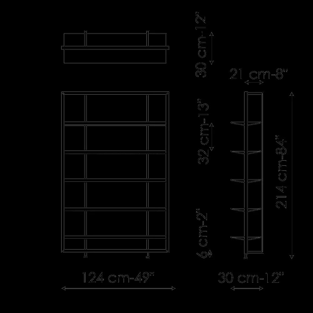 Bonaldo Scopri Alix di : libreria in metallo scontata -30%. Non perdere l'occasione!- Librerie