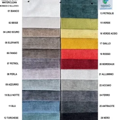 Gamma Scopri i divani letto con penisola in Tessuto a prezzo scontato!- Divani