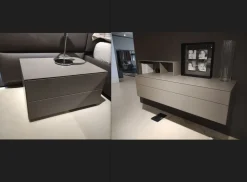 Sangiacomo Scopri il comodino Ecletto, laccato opaco a prezzo scontato!- Comodini