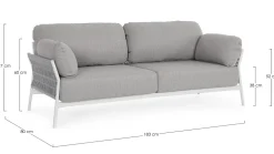 Discount Scopri il Divano Pardis 2p di in offerta sull'eCommerce! Divani Da Giardino