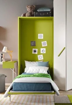 Artigianale Scopri il Letto moderno a scomparsa in finitura primavera con sconto del 48%!- Letti