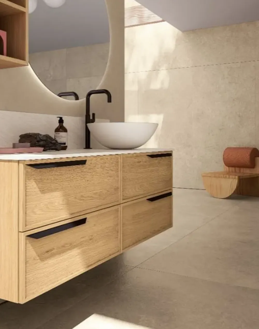 Compab Scopri il Mobile Tabula tb02 per la tua sala da bagno a prezzo scontato!- Mobili Bagno Sospeso