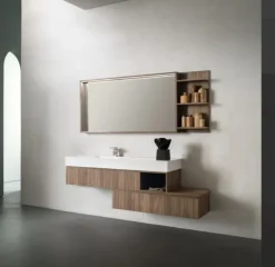 Compab Scopri il Mobile per Bagno Composizione bg010 a prezzi vantaggiosi! Ottimo rapporto qualità-prezzo!- Mobili Bagno Sospeso