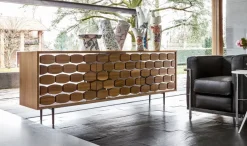 Scopri il mobile soggiorno modello Honey di a prezzo Outlet! Una scelta di stile per l'architetto moderno.^Tonin Casa New