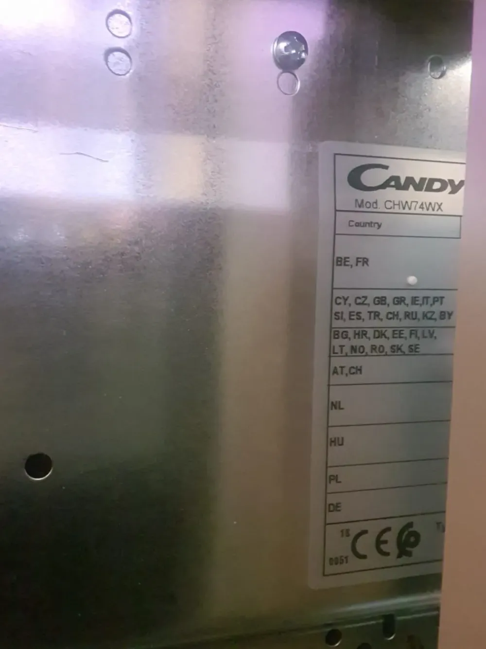 Scopri il piano cottura Chw74wx di con forte sconto! Piano Cottura