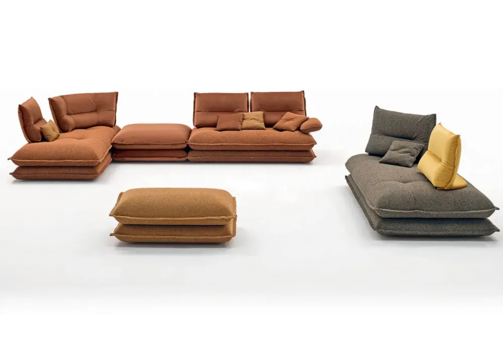 Aerre Italia Scopri il prezzo del divano Lineare Componibile modello twins nella fotografia- Divani
