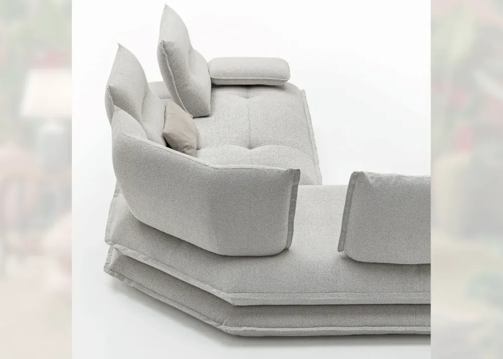 Aerre Italia Scopri il prezzo del divano Lineare Componibile modello twins nella fotografia- Divani