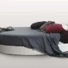 Artigianale Scopri il prezzo del letto Letto rotondo cristal nella fotografia- Letti