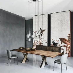 Cattelan Italia Scopri il prezzo del tavolo Mad Max Wood sull'eCommerce!- Tavoli