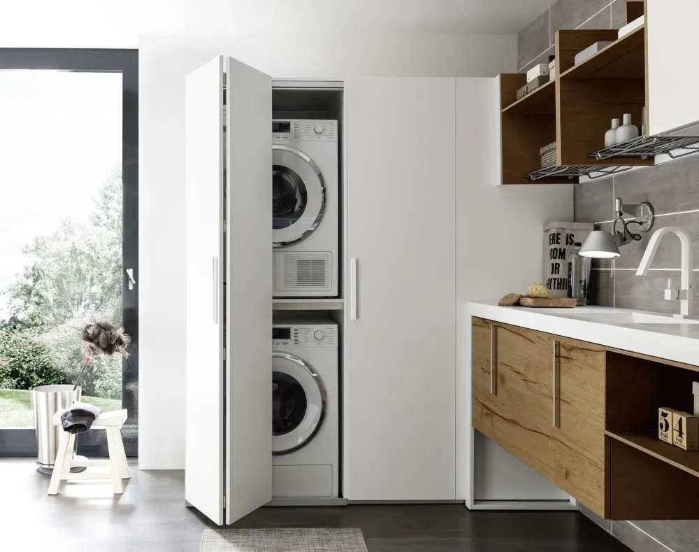 Baxar Scopri il sistema Laundry C1 : mobile da bagno a prezzi outlet!- Mobili Bagno A Terra