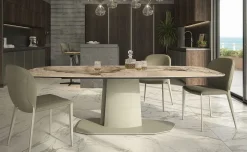 Cattelan Italia Scopri il Tavolo Aviator in offerta outlet! Marmo sagomato, keramik lift.- Tavoli