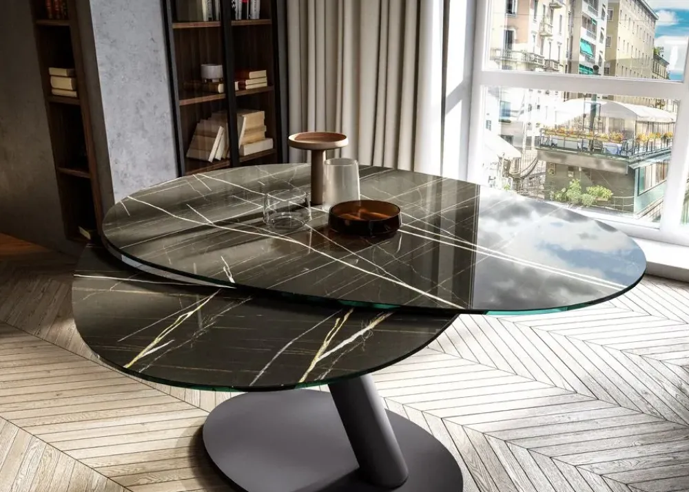 Ozzio Scopri il Tavolo in Ceramica Ovale One a prezzo scontato!- Tavoli