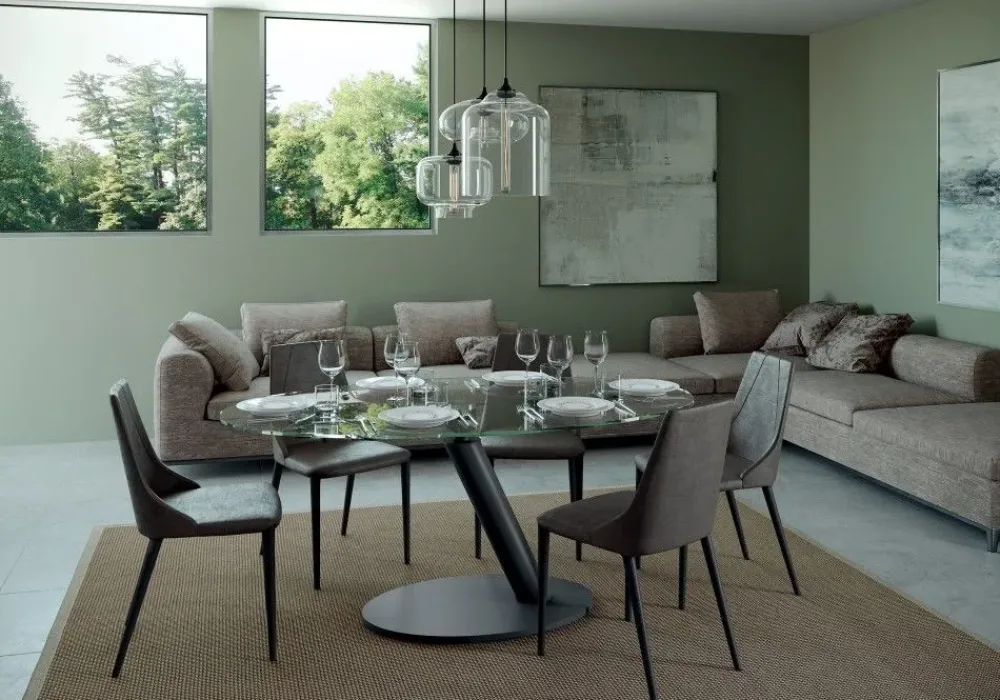 Ozzio Scopri il Tavolo in Ceramica Ovale One a prezzo scontato!- Tavoli