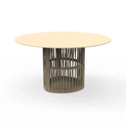 Talenti Scopri il Tavolo Modello Cliff da Giardino ! Offerta Outlet: diametro 140 cm. Acquista ora!- Tavoli Da Giardino
