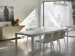 Scopri il Tavolo Pascal in laminato allungabile con sconto del 25%! Tavoli