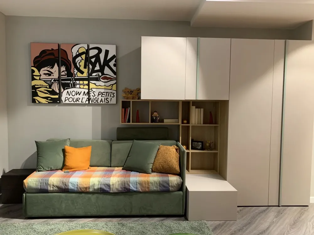 Clever Scopri la Cameretta Slide con letto a terra scontata! Ottimo prezzo!- Camerette