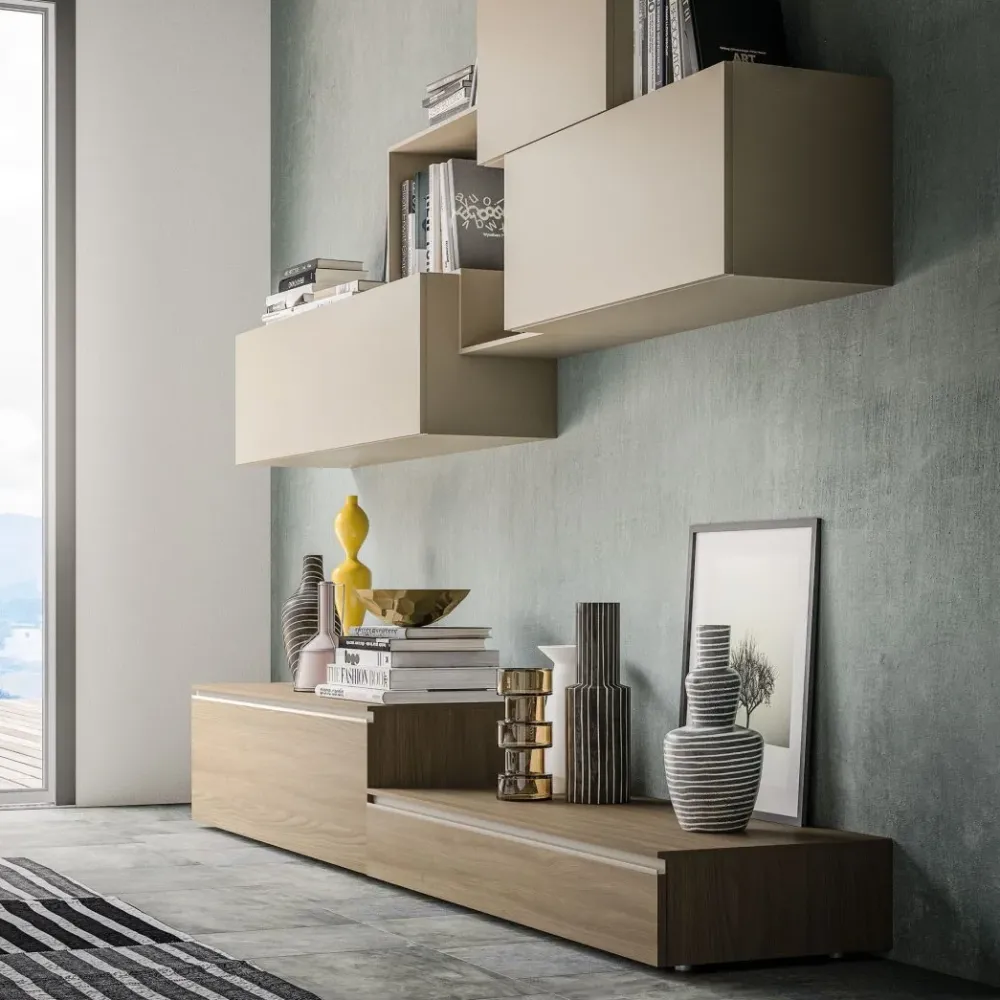 Clearance Scopri la Composizione 19 di con -30% di sconto! Arreda il tuo soggiorno! Pareti Attrezzate