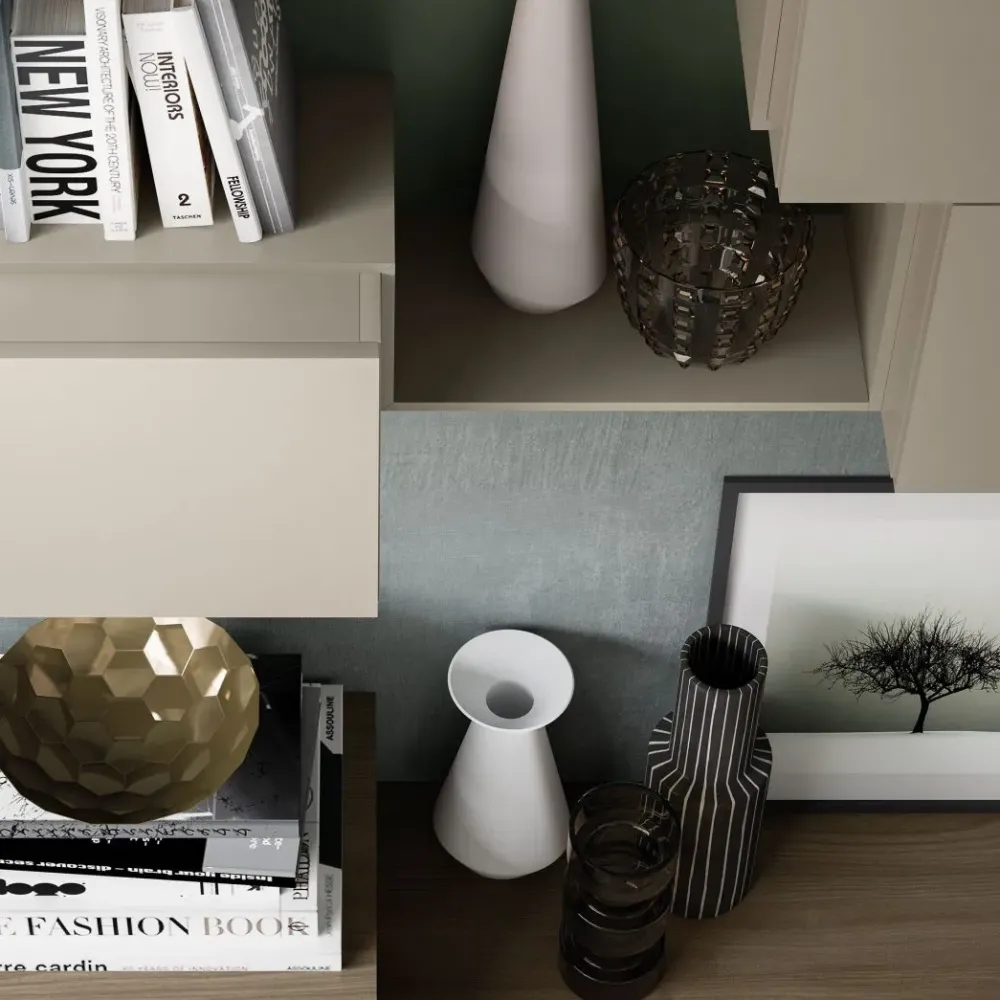 Clearance Scopri la Composizione 19 di con -30% di sconto! Arreda il tuo soggiorno! Pareti Attrezzate