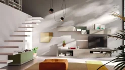 Scopri la composizione Light 10 a prezzo Outlet! Arreda il tuo living! Soggiorni Completi