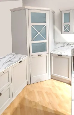 Febal Scopri la cucina ad angolo Shabby con uno sconto!- Cucine Ad Angolo|Cucine Moderne