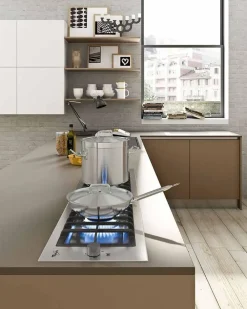 Scopri la cucina ad isola Seta 2 con un ribasso vantaggioso!^Essebi