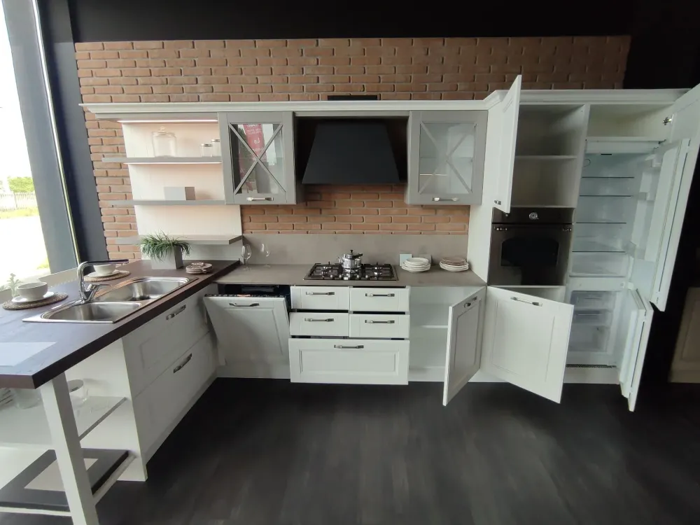 Lube Cucine Scopri la cucina Agnese di con -50%!- Cucine Con Penisola