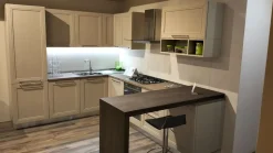 Scopri la Cucina Itaca moderna tortora ad angolo scontata del 50%!^Arredo3 Online