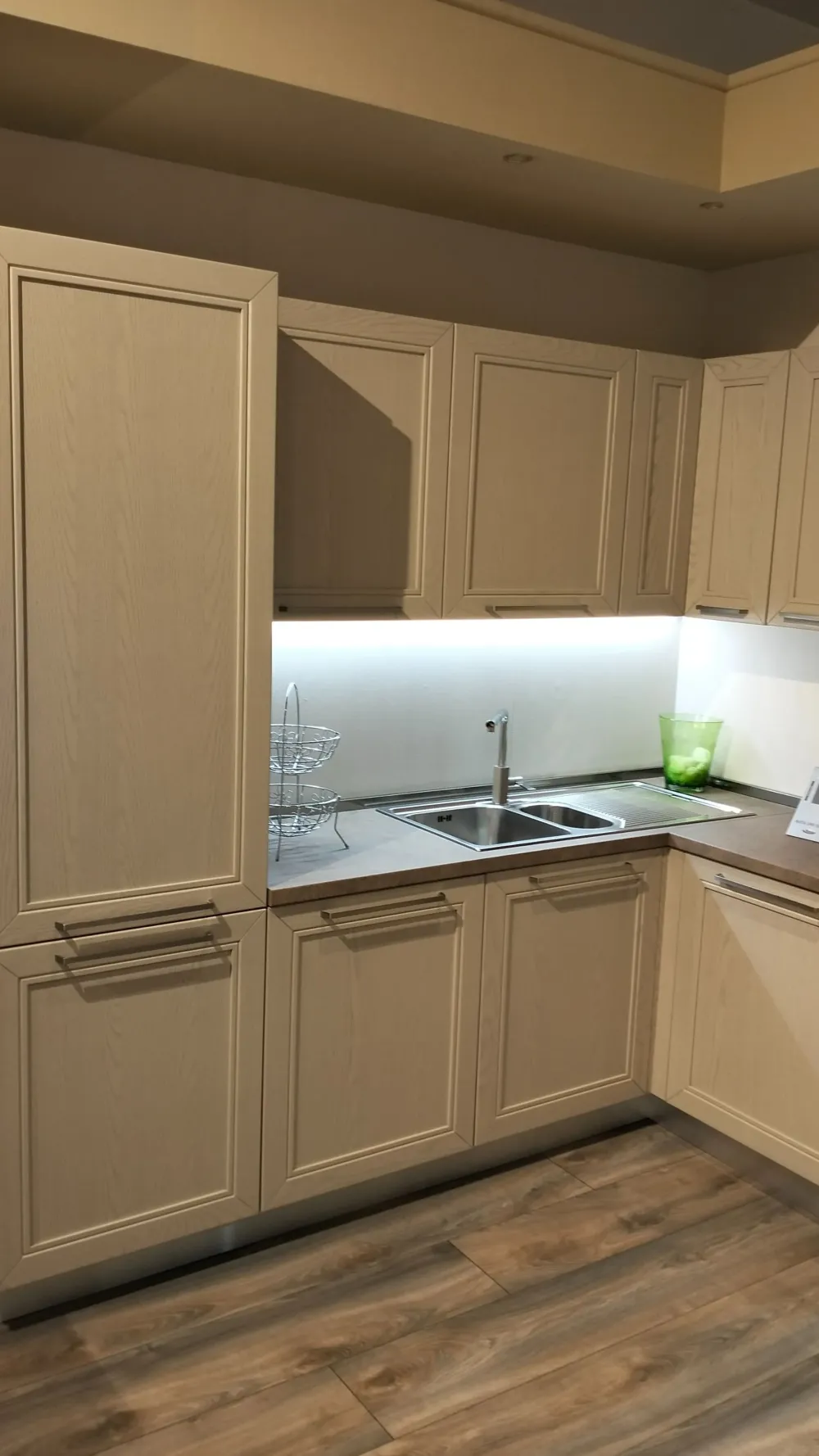 Scopri la Cucina Itaca moderna tortora ad angolo scontata del 50%!^Arredo3 Online