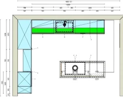Scopri la cucina moderna ad isola Delinea di a prezzo scontato!^Scavolini Best
